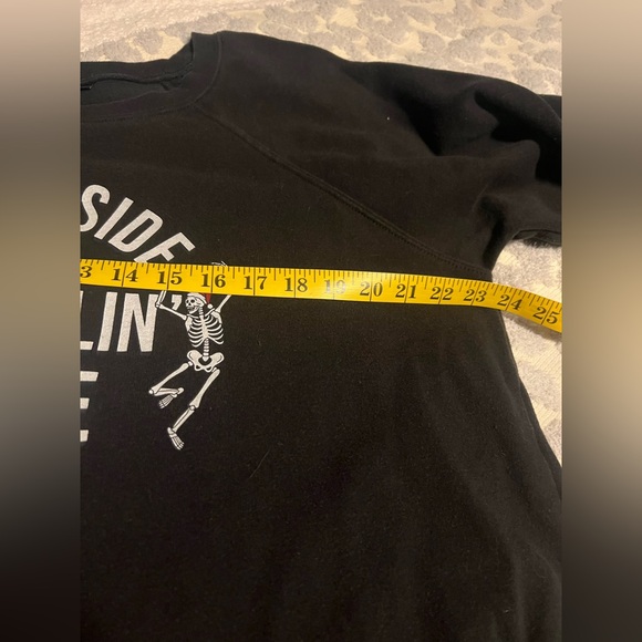 Torrid dead inside but feeling festive black sweatshirt - Picture 4 of 8